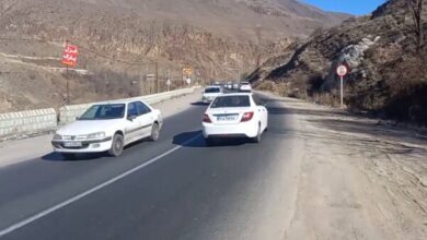 ترافیک روان در محور هراز