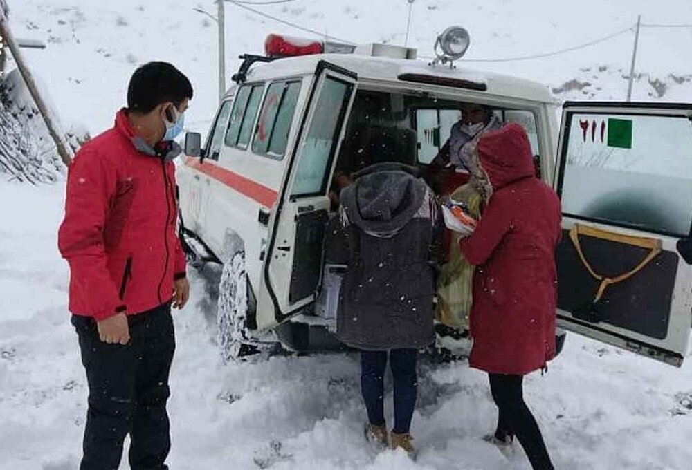 تداوم امدادرسانی در ۱۲ استان متاثر از برف و کولاک