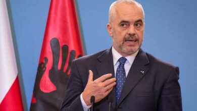 نخست‌وزیر آلبانی: خبر پذیرش ۱۰۰ هزار آواره از غزه کذب است