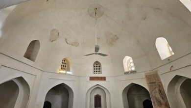 تنها مسجدی در ایران که روی چهار برکه آب ساختند