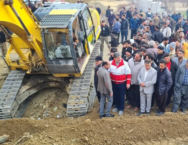 پایان عملیات حادثه روستای سربناب؛ جسد کاوشگر جوان در همان محل دفن شد