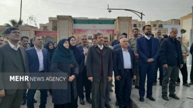 ادای احترام رئیس سازمان محیط‌زیست به مقام شامخ شهدای اصفهان