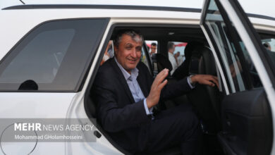 رئیس سازمان انرژی اتمی وارد استان زنجان شد