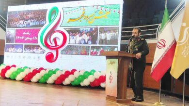 «سرود» سلاح قدرتمند در مقابله با جنگ شناختی دشمن است «سرود» سلاح قدرتمند در مقابله با جنگ شناختی دشمن است