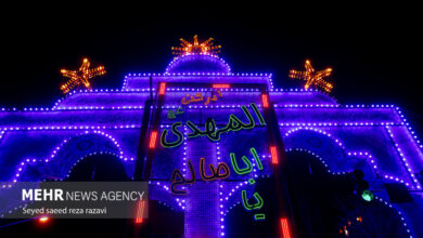 آذین بندی خیابان‌های تهران به مناسبت نیمه شعبان ۱۴۰۳