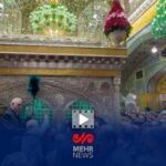 حال و هوای حرم مطهر رضوی در آخرین جمعه سال