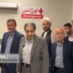 گزارش تصویری / بازدید مهندس موهبتی معاون وزیر بهداشت، درمان و علوم پزشکی از بیمارستان