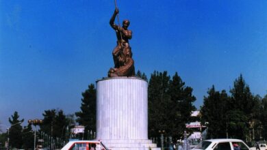قدیمی ترین تندیس تهران را ببینید